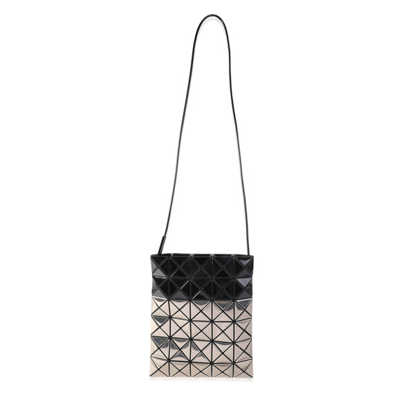 Issey Miyake Handbags - Bao Bao Issey Miyake Gray & Silver Vinyl Prism Mini Pochette Matte